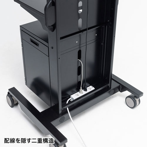 CR-PL39BK / 32～65型対応テレビ会議用ディスプレイスタンド