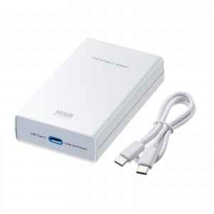 PoE-USB Type-C変換アダプタ