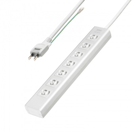 TAP-F37SH-5SR / 抜け止めシャッタータップ（3P・7個口・5m）
