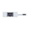 USB-CVLAN4WN / 有線LANアダプタ（USB Type-C-LAN変換・USBハブ付き・Gigabit対応・ホワイト）